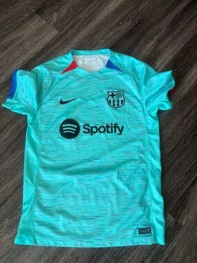 FC Barcelona Away Jersey 2021 blue kit